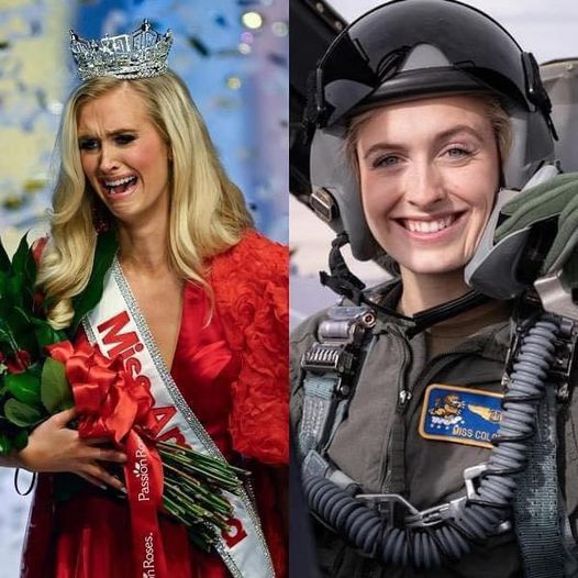 Air Force U.S. Fighter Pilot Crowned Miss America